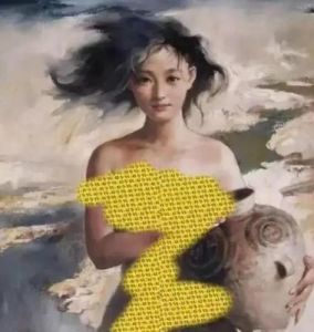 周迅人体油画曝光，180万一幅